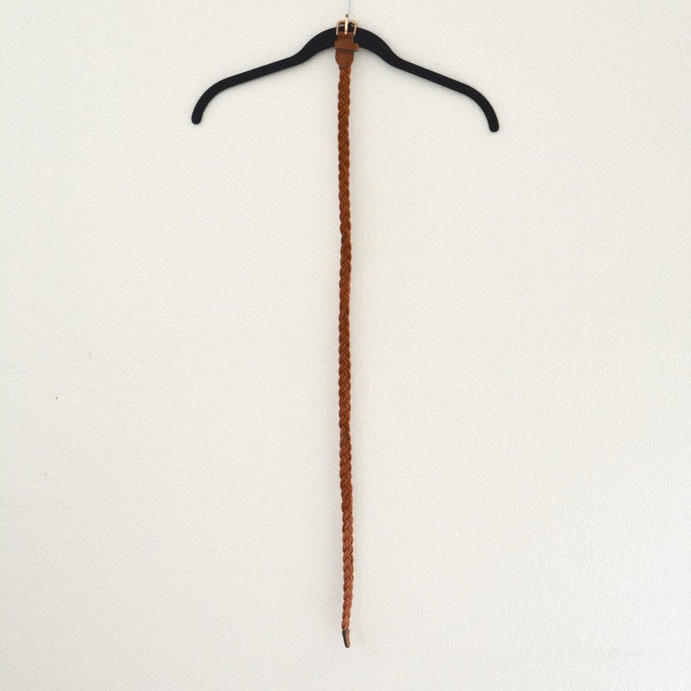 Tan/Brown Braided Belt